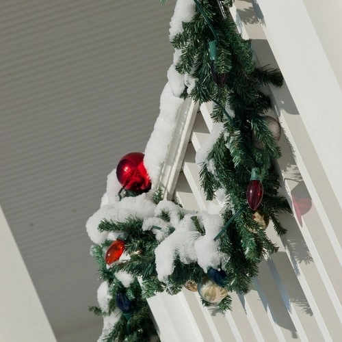 Kerstguirlande / decoratie 2,7 m HQ Ruhhy 22323