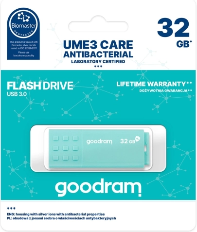 USB-flashdrive 3.0 GOODRAM Antibacterial 32 GB