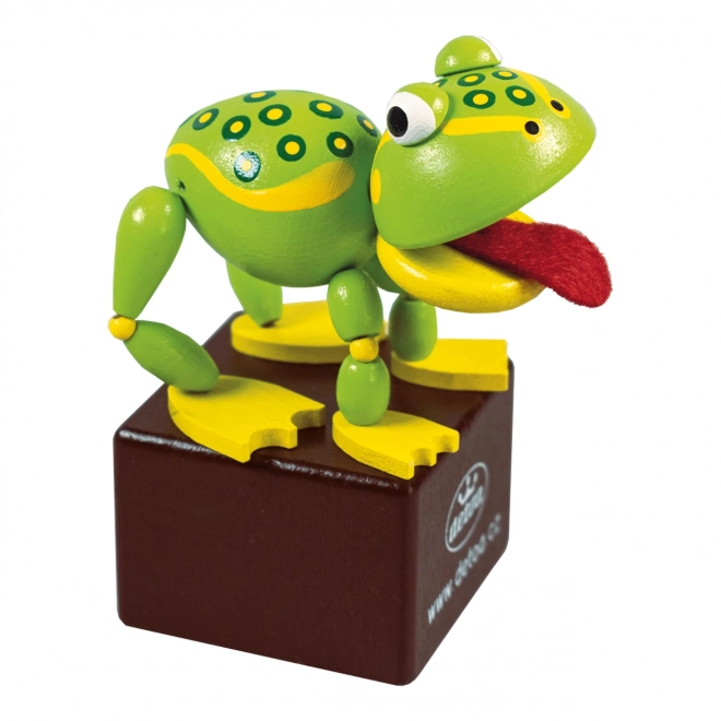 Detoa houten figuur Kikker
