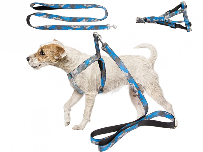 Harnas met comfortabele riem voor honden en katten