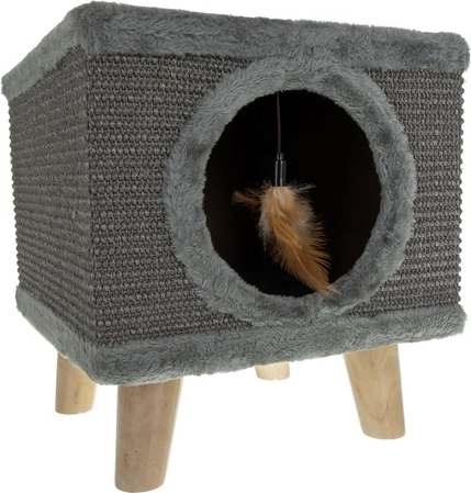 Stabiele constructie op houten pootjes