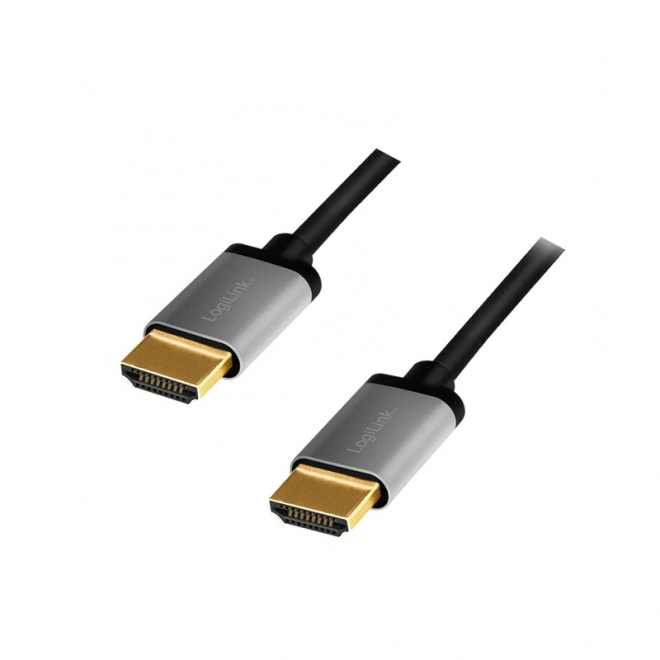 HDMI Kabel 4K/60Hz Aluminium 1m zwart