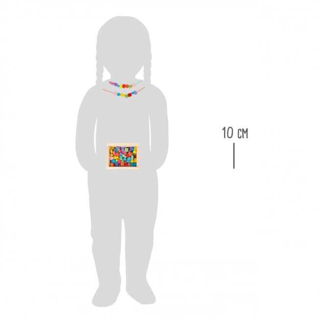 Houten rijgkralen Small Foot