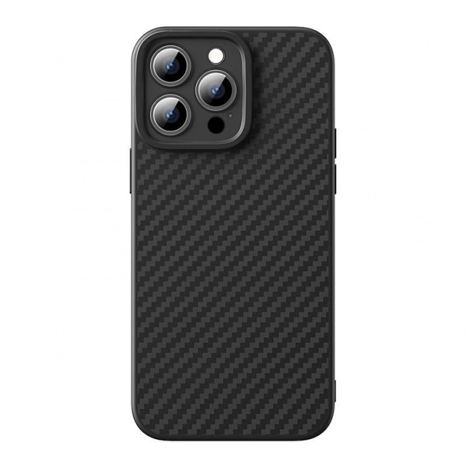 Baseus hoesje van synthetische vezels voor iPhone 15 Pro