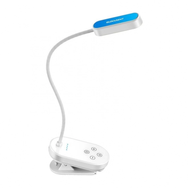 Glocusent Mini draadloos lampje met clip wit