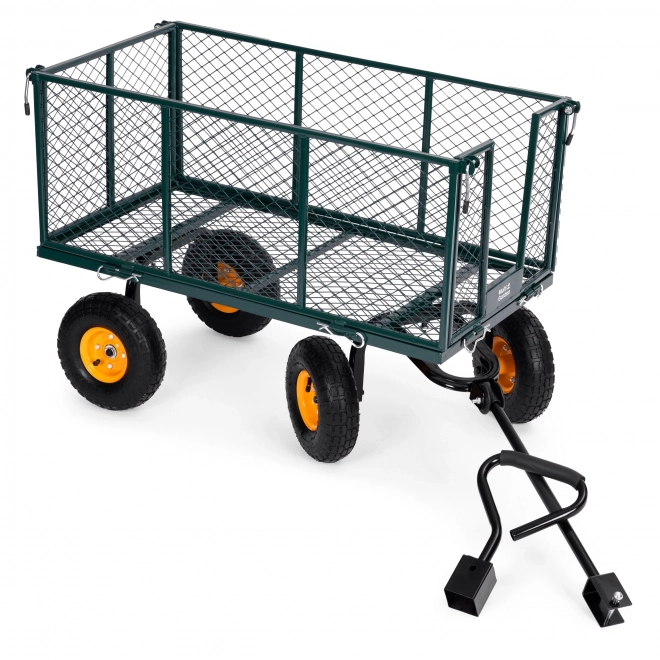 Tuintransportkar MultiGarden met opklapbare zijwanden en grote opblaasbare wielen