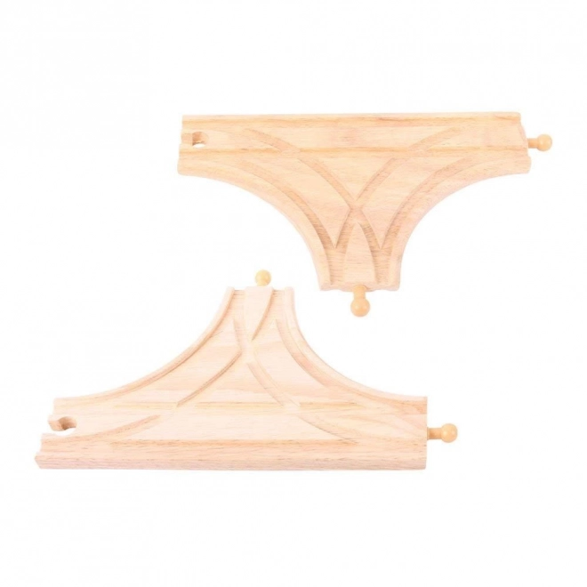 Bigjigs Rail T wissel 2st