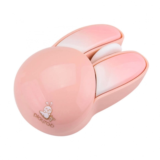 Draadloze muis MOFII Bluetooth met konijnenthema wit-roze