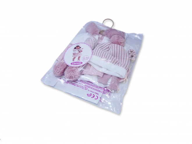 Llorens kledingset voor pop van 38 cm, 6-delig