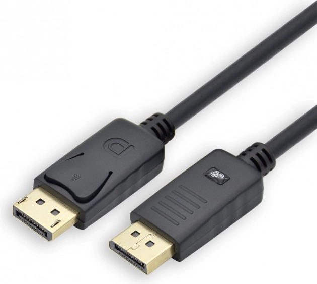 DisplayPort-kabel 1,8 m (versie 1.1) – zwart
