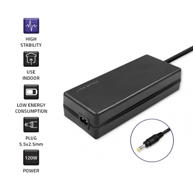 Voedingsadapter voor Asus 120W | 19V | 6.32A | 5.5x2.5 mm met voedingskabel
