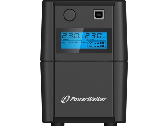 Noodstroomvoorziening PowerWalker VI 850 SE LCD