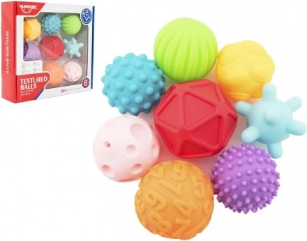 Set getextureerde ballen voor kinderen