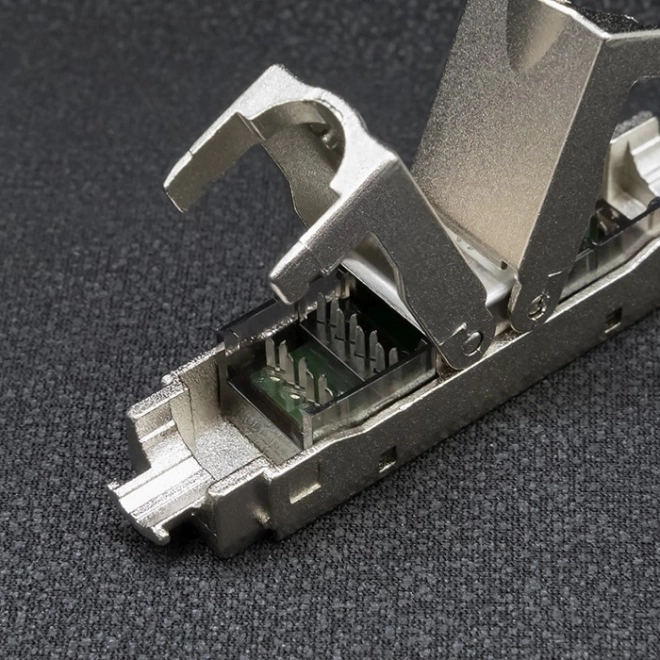 Gereedschapsloze RJ45-connector STP Cat6