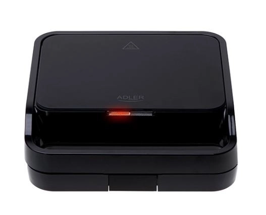 Adler Europe multifunctionele tosti-ijzer 2-in-1 zwart