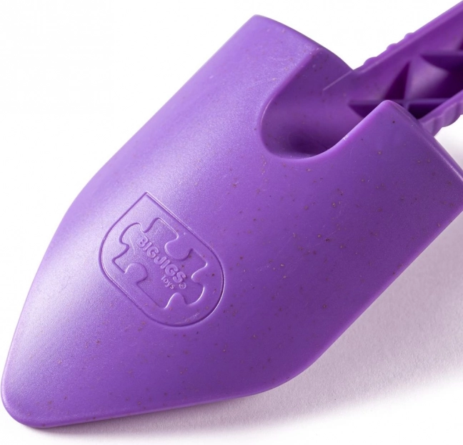 Paarse kleur met logo