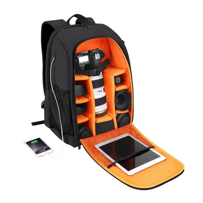 Waterdichte rugzak voor camera Puluz PU5011B - zwart