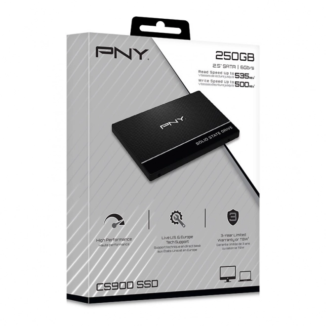 SSD schijf 250GB PNY CS900