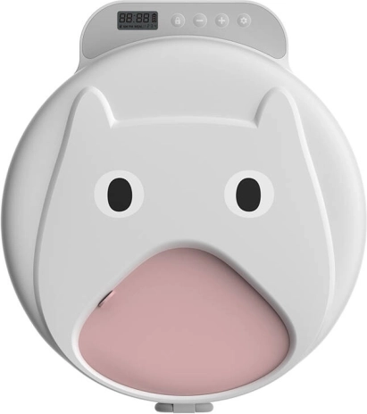 automatische voerdispenser voor katten en kleine honden Petwant