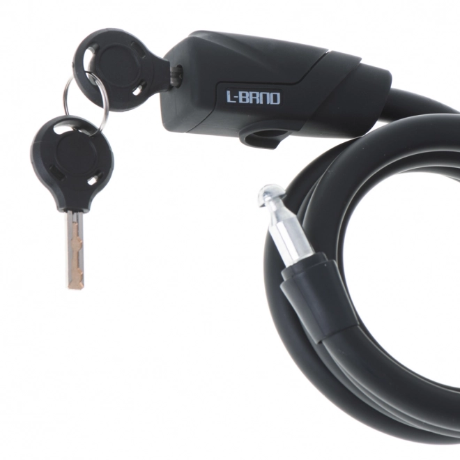 Veiligheidsslot voor fiets met lange spiraal - 150 cm