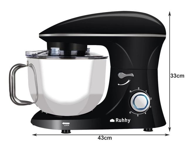 Ruhhy 16745 Keukenmachine 6,2L+ 24 Deeggereedschappen 2200W