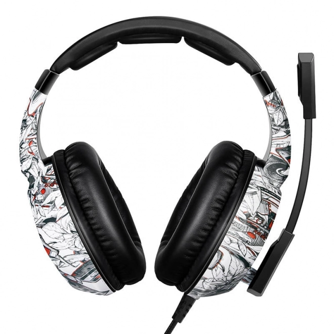 Gaming koptelefoon Onikuma K19 Camouflage wit