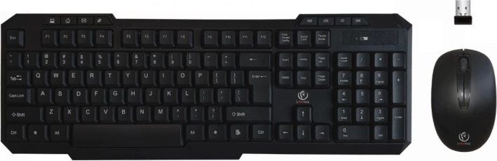 Draadloze multimedia-set toetsenbord en muis Vortex