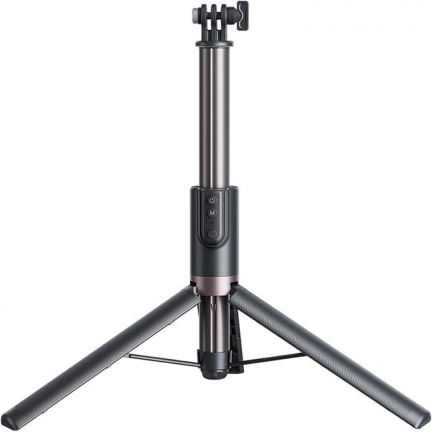 2-in-1: selfiestick en stabiel statief