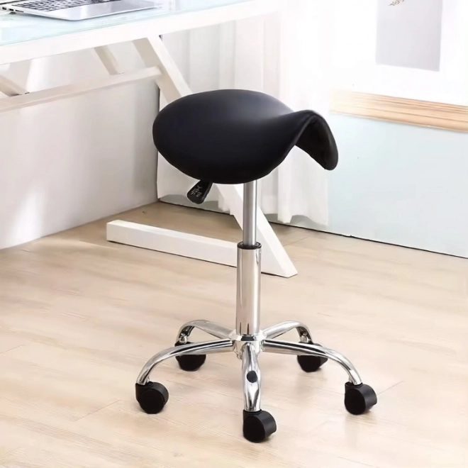 Ergonomische cosmetische kruk met verstelbare hoogte