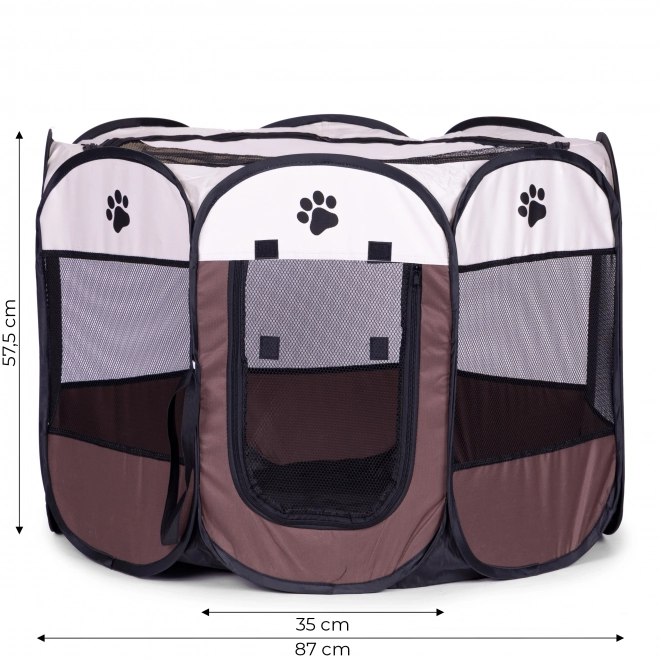 Grote stoffen kooi, kennel, speelplaats, bed voor honden en katten