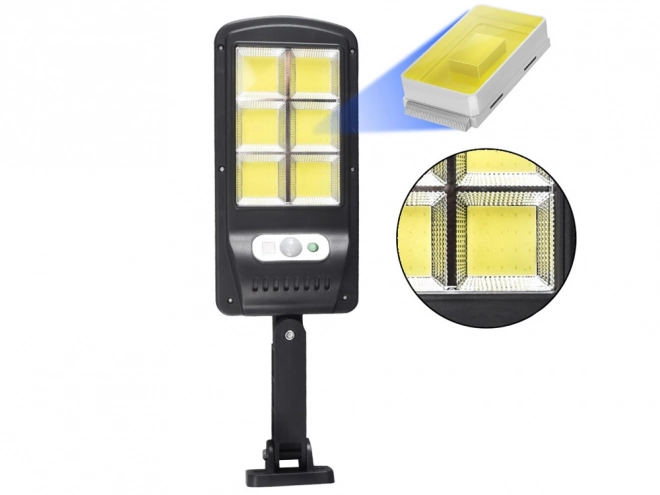 Zonnelamp met bewegingssensor en variabele verlichting