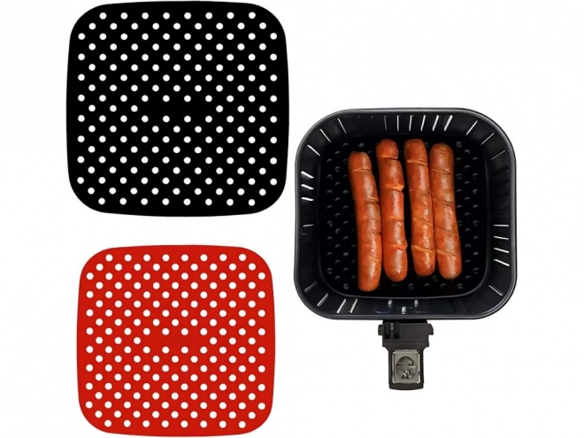 Siliconen inzet voor airfryer Vierkant 21 cm