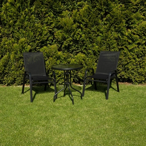Tuinmetalen stoelen - set van 2 stuks