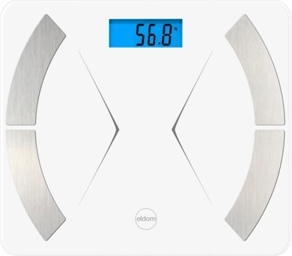 Intelligente Bluetooth-weegschaal Eldom wit