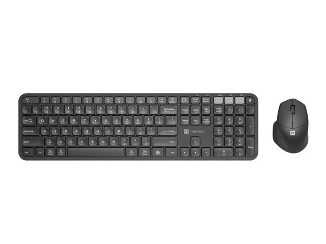Draadloze set toetsenbord en muis Natec Octopus 2 Bluetooth + 2.4GHz