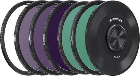 Set van vijf Freewell M2 Series Quick Swap-filters 77 mm