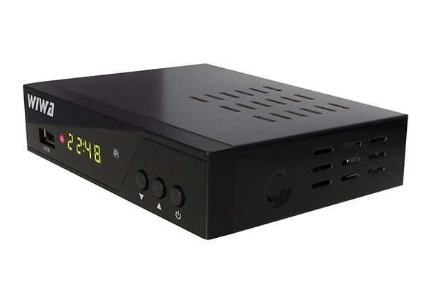 Moderne tuner WIWA met technologie H.265 PRO