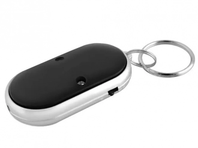 Sleutelfinder met fluiten en LED-licht