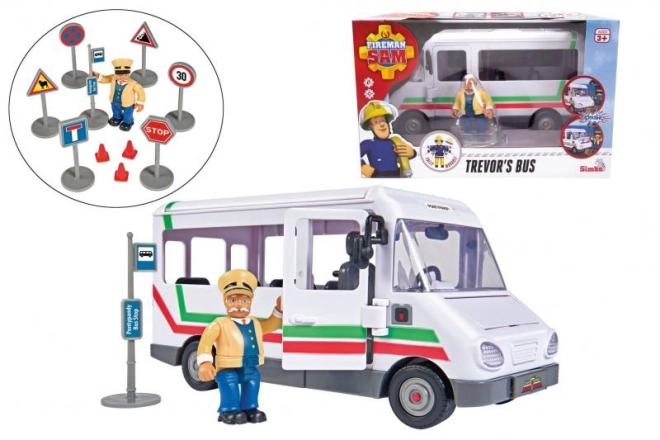 Brandweerman Sam Trevors bus 21 cm