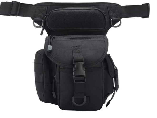 Comfortabele bevestiging op dij en taille