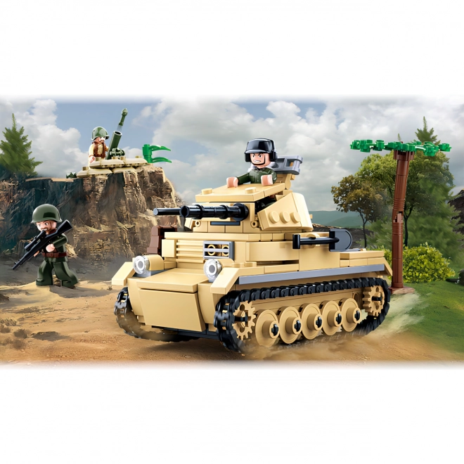 Sluban Tweede Wereldoorlog M38-B0691 Duitse tank Panzer II