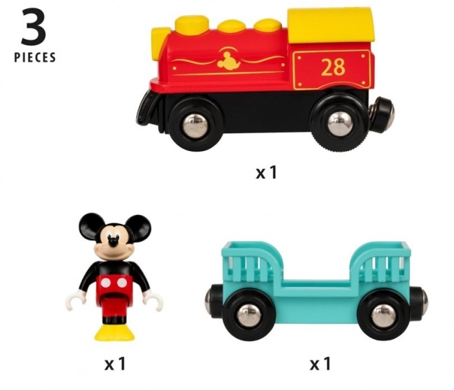 Mickey Mouse batterijtrein