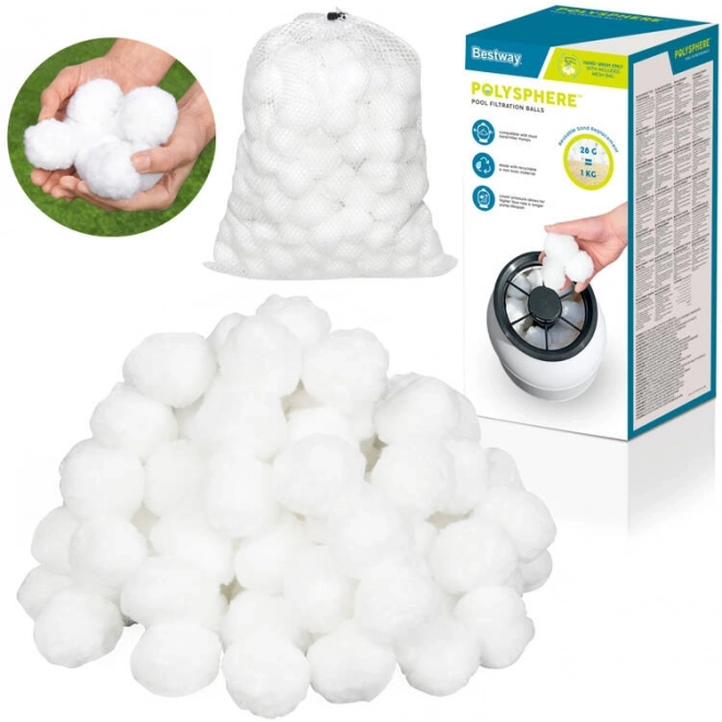 Bestway Flowclear filterballen voor zwembadpompen