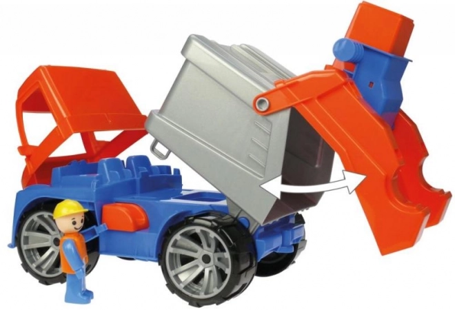 Truxx gekleurd vuilniswagen 29 cm