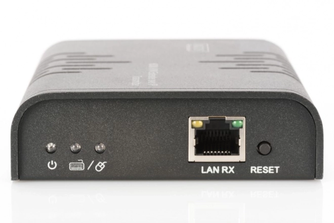 KVM-extender (HDMI+USB) tot 120m over Cat.5e UTP of IP, 1080p FHD 60Hz, audio