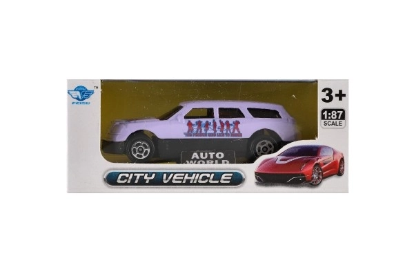 Metalen automodel 7 cm - verschillende mix
