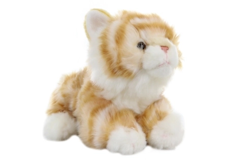Pluchen kat met realistisch ontwerp