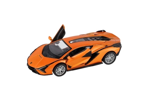 Modelautootje Lamborghini Sián FKP 37 terugtrekmechanisme