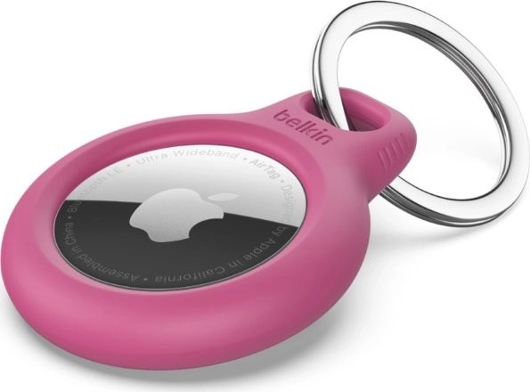 Veilige sleutelhanger voor Apple AirTag – Roze