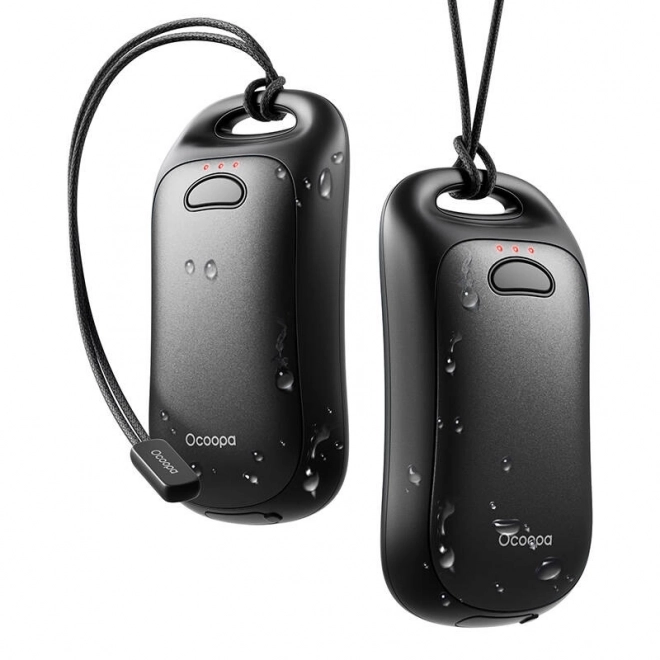 Ocoopa UT3061 handwarmer 2x3000 mAh USB-C zwart